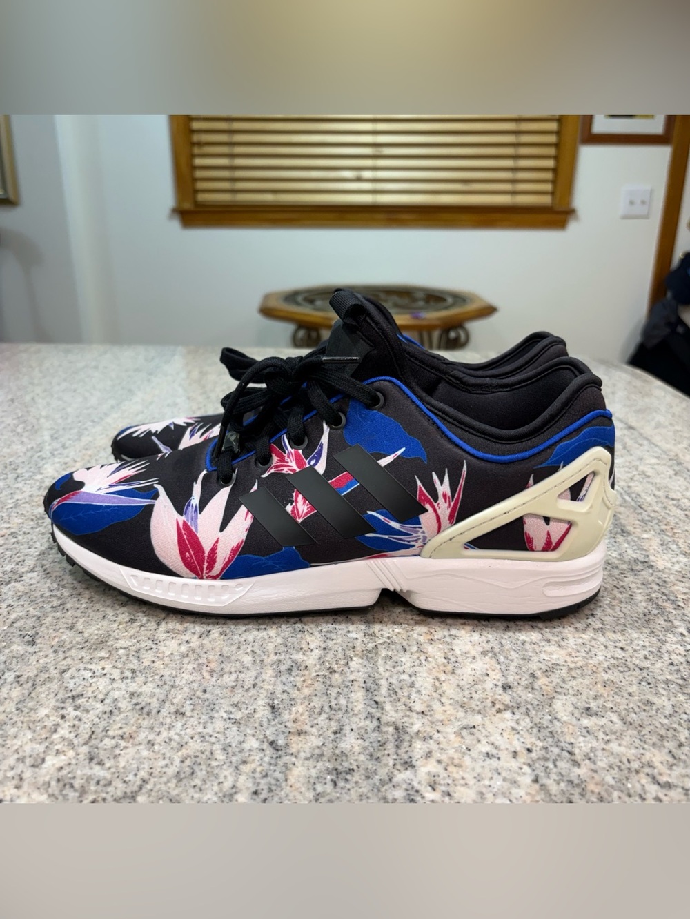 Brand new never worn Men’s adidas ZX Flux NPS in Black & Blue. Size 11